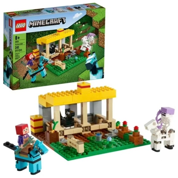 Lego Minecraft The Horse Stable Set 21171 Brand New Retired Limited Edition - Picture 1 of 16